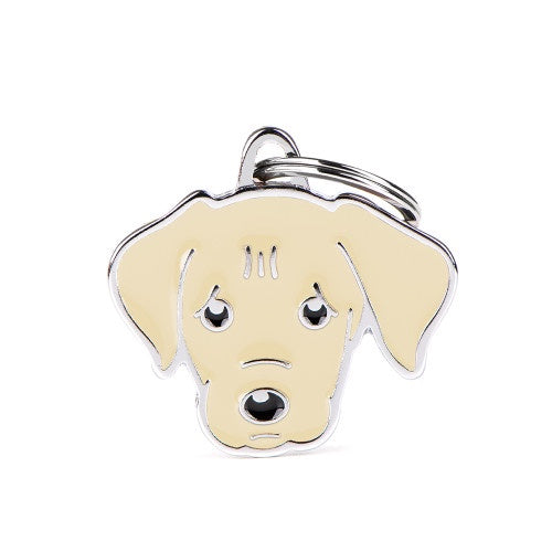 MyFamily ID TAG YELLOW LABRADOR - ميدالية التعريف - Zue For Pet Supplies Co.
