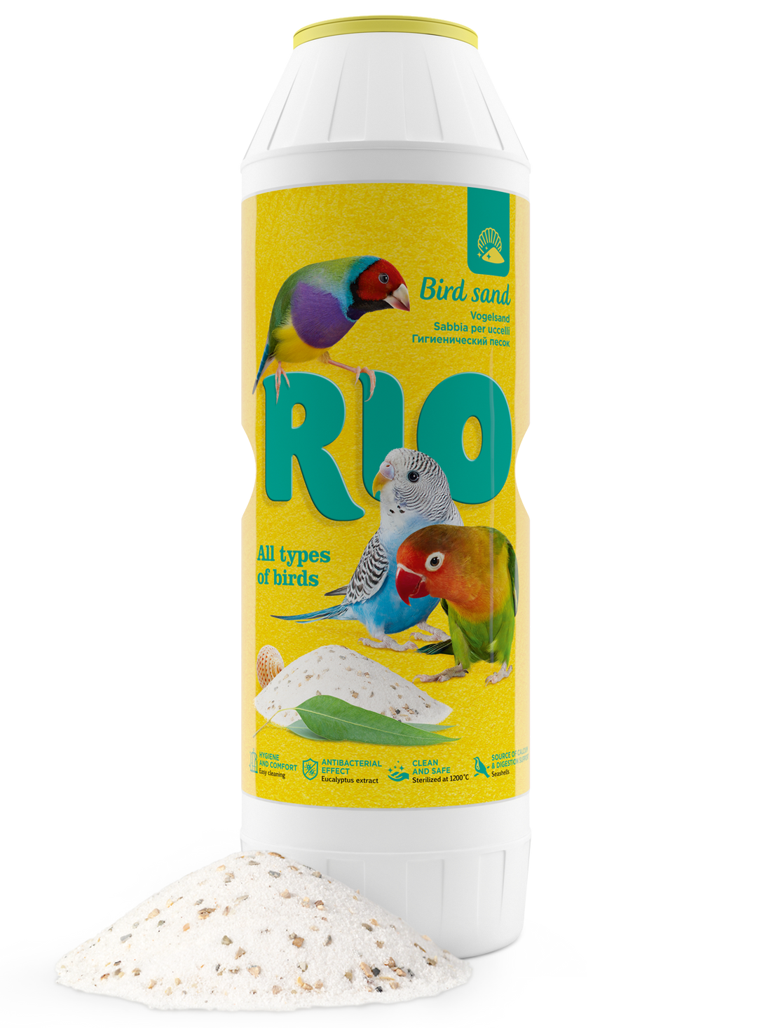 RIO Bird sand 2kg - اكسسوارات الطيور - Zue For Pet Supplies Co.