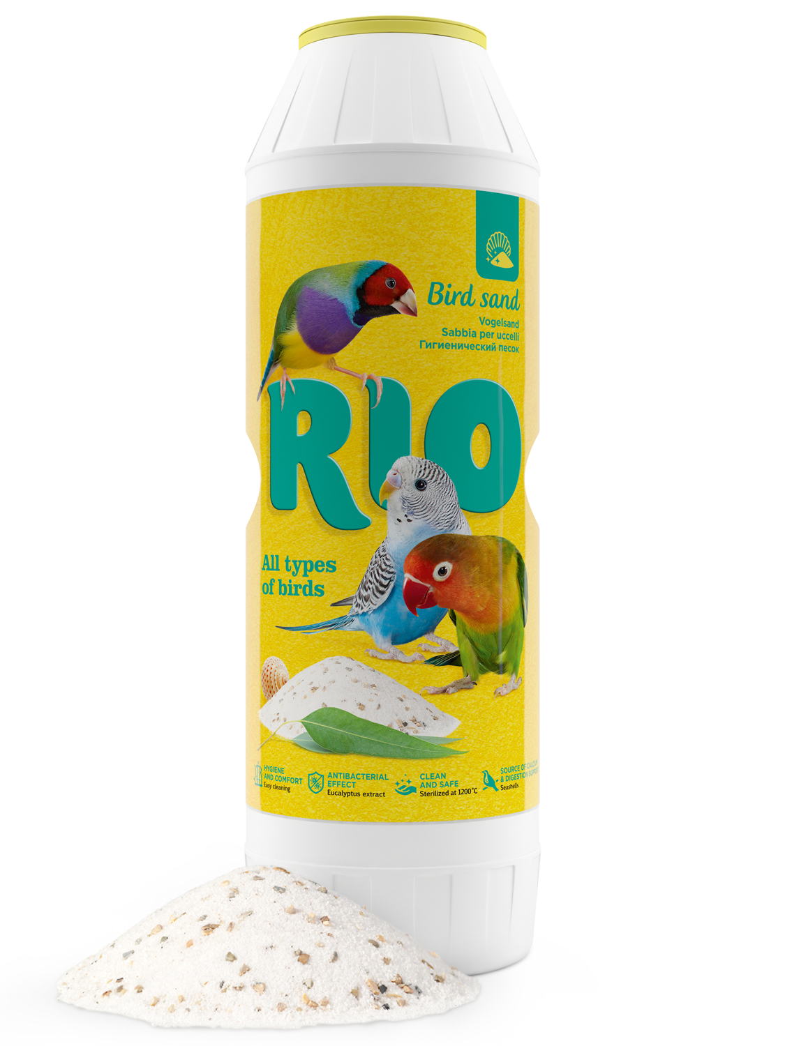 RIO Bird sand 2kg - اكسسوارات الطيور - Zue For Pet Supplies Co.