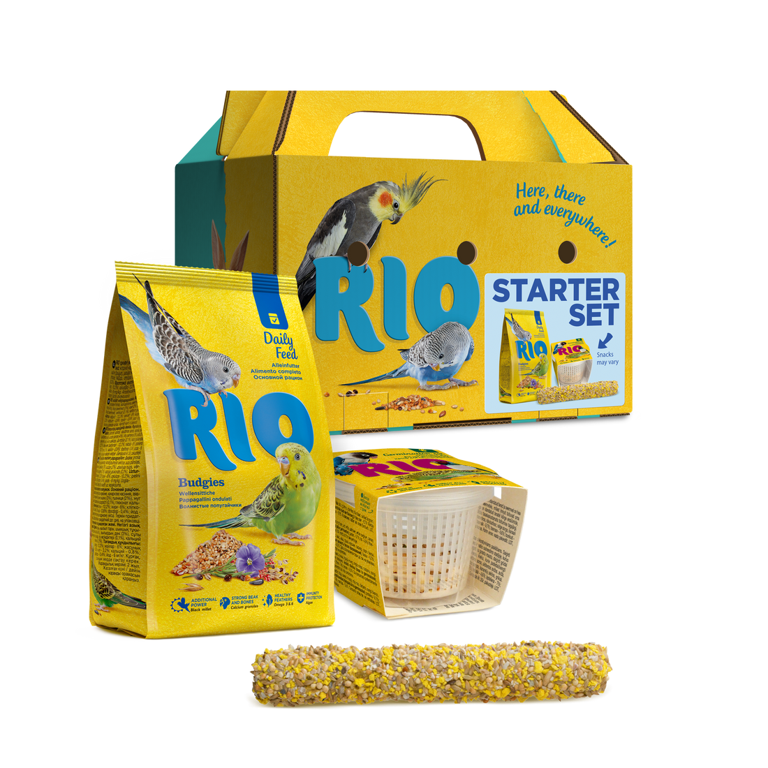 RIO Starter set for new budgie owners - طعام الطيور - Zue For Pet Supplies Co.