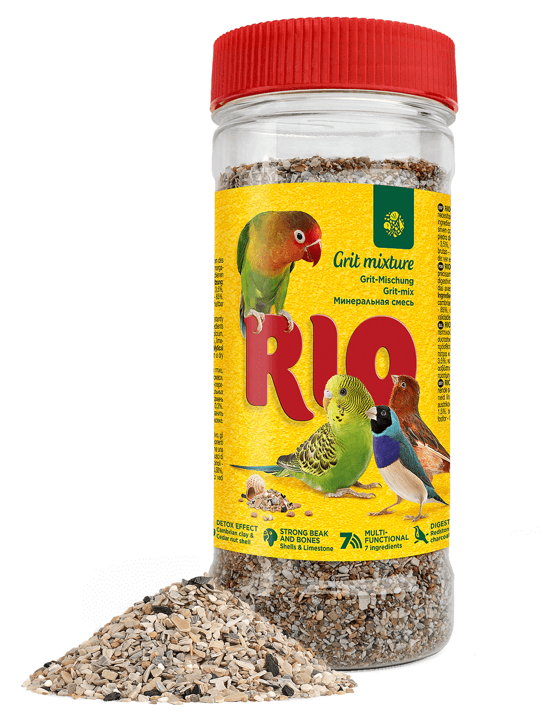 RIO Bird grit 520gm - طعام الطيور - Zue For Pet Supplies Co.