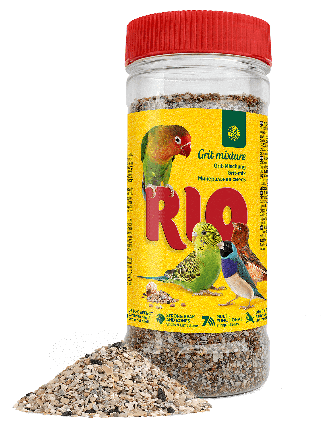 RIO Bird grit 520gm - طعام الطيور - Zue For Pet Supplies Co.