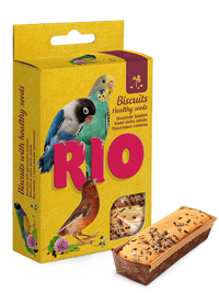 RIO Biscuits for all birds with healthy seeds 5x7gm - طعام الطيور - Zue For Pet Supplies Co.