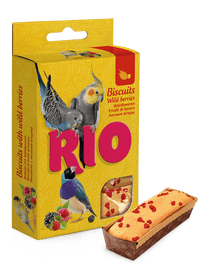 RIO Biscuits for all birds with wild berries 5x7gm - طعام الطيور - Zue For Pet Supplies Co.