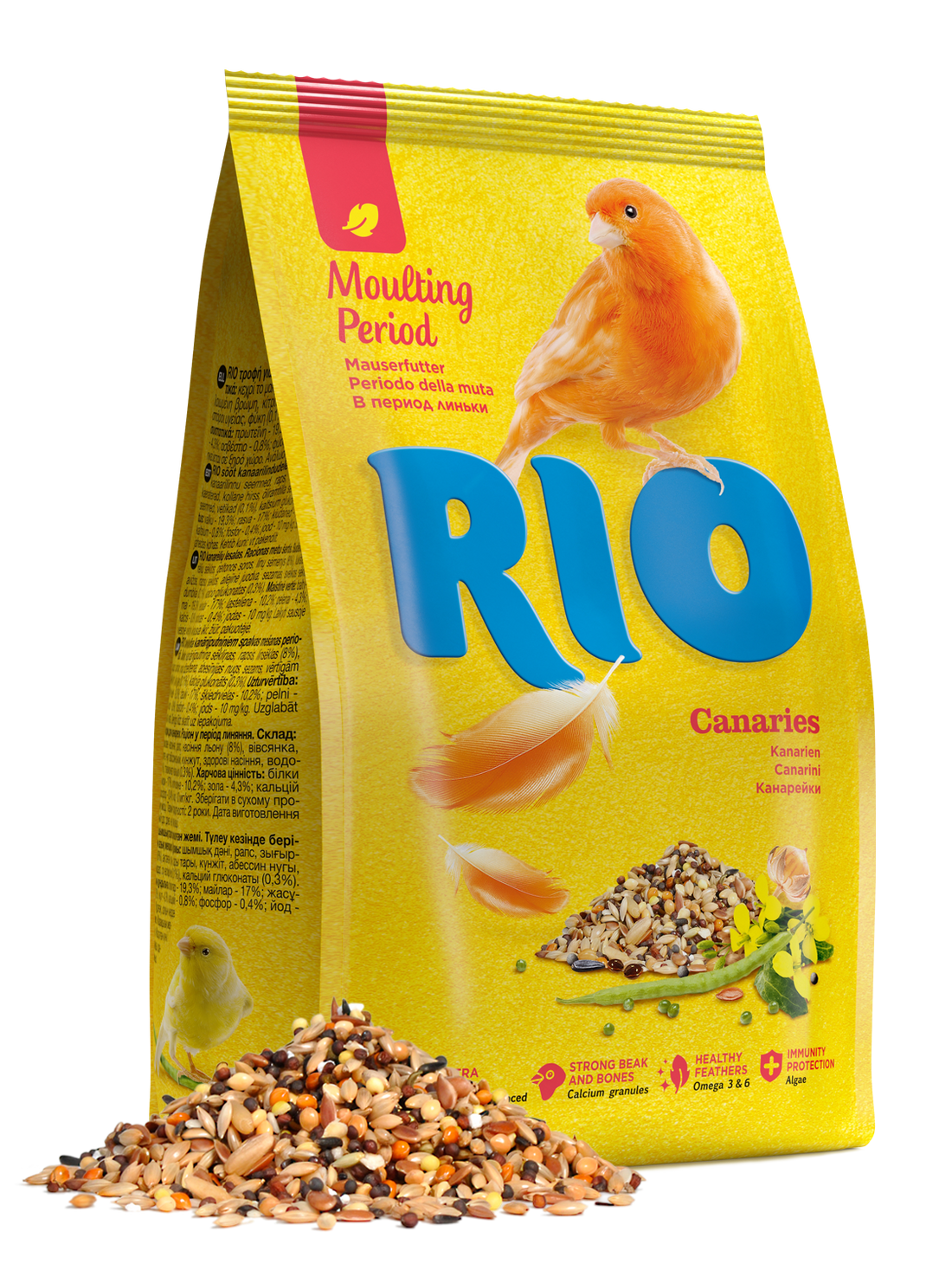RIO Feed for canaries. Moulting period feed 20kg - طعام الطيور - Zue For Pet Supplies Co.