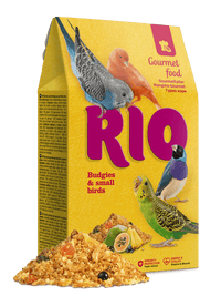 RIO Gourmet food for budgies and other small birds 250gm - طعام الطيور - Zue For Pet Supplies Co.