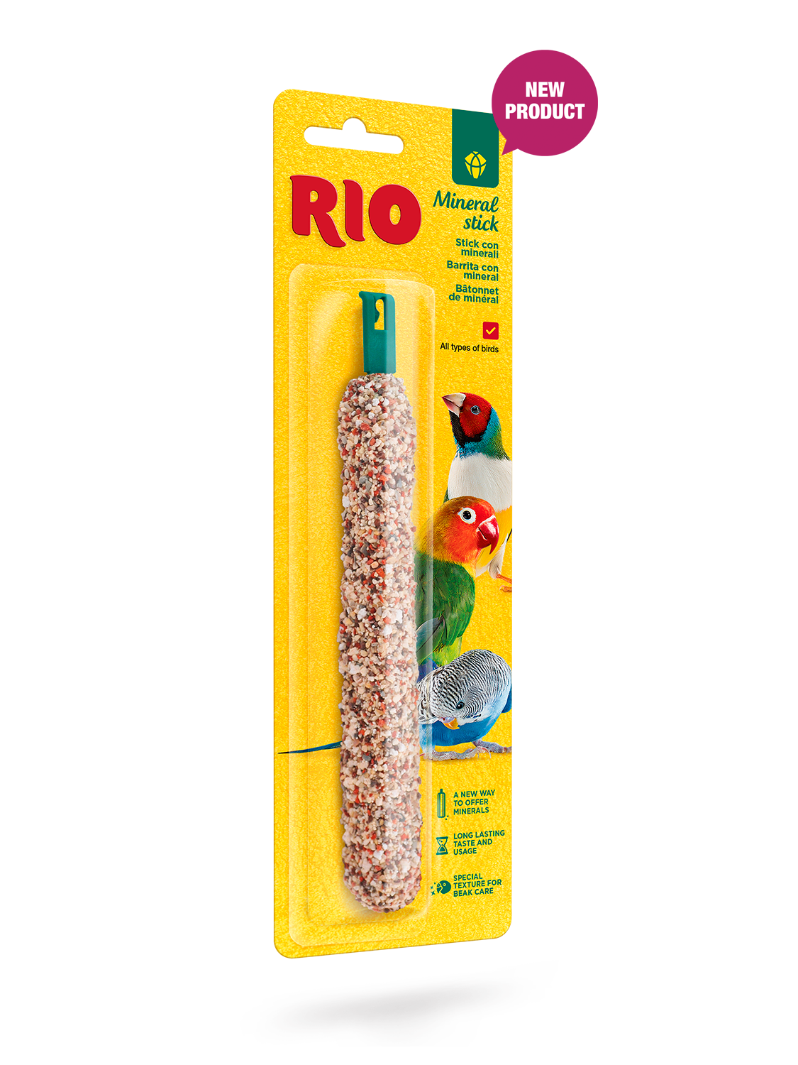 RIO Mineral Stick for birds - طعام الطيور - Zue For Pet Supplies Co.