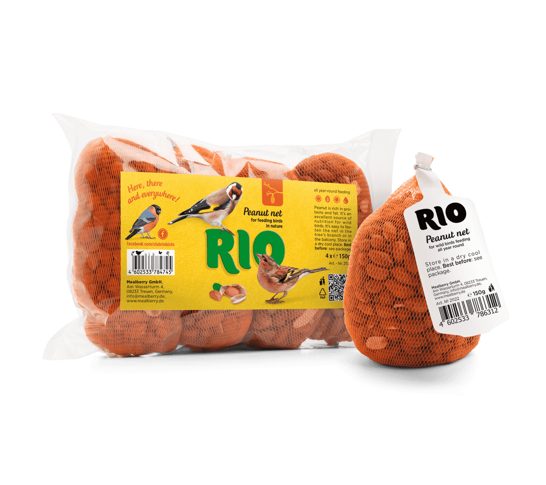 RIO Peanut net 4x150gm - طعام الطيور - Zue For Pet Supplies Co.
