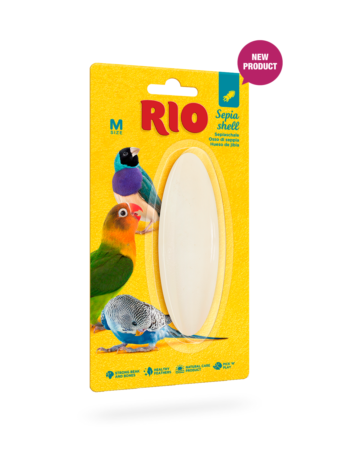 RIO Sepia shell size M - طعام الطيور - Zue For Pet Supplies Co.
