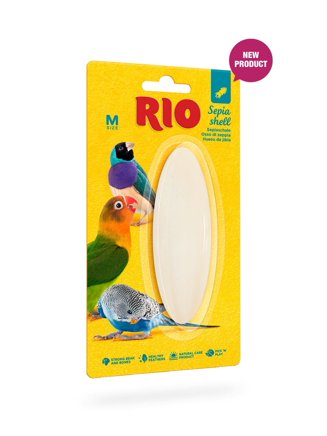 RIO Sepia shell size M - طعام الطيور - Zue For Pet Supplies Co.