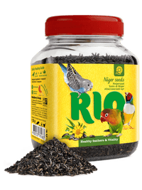 RIO Niger seed. Treat for all birds 250gm - مكافأت الطيور - Zue For Pet Supplies Co.