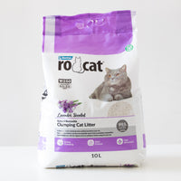 RoCat Lavender Cat Litter 10L - رمل القطط - Zue For Pet Supplies Co.
