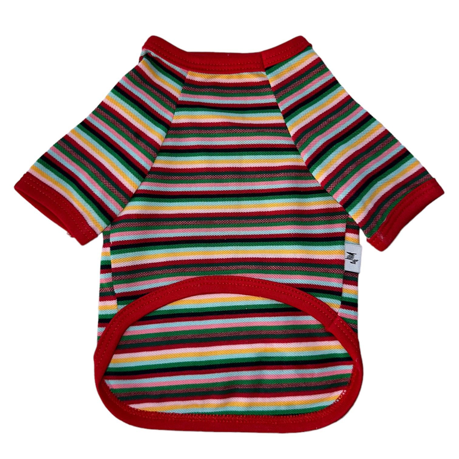 Ziggy Dog Multicolored Stripe Shirt - ملابس للحيوانات الأليفة - Zue For Pet Supplies Co.
