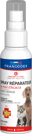 Francodex Honey Repair Spray 10ml Dog/Cat - مستلزمات النظافة والعناية والرعاية - Zue For Pet Supplies Co.