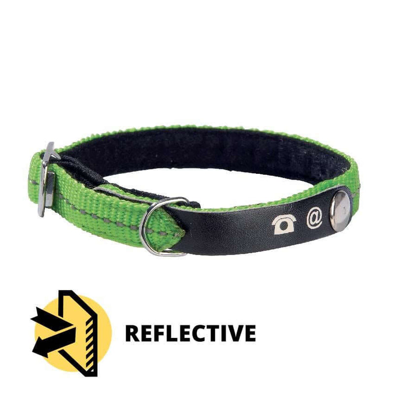 Croci Collar Cat Lost Green - طوق كروسي للقطط باللون الأخضر المفقود - طوق للقطط - Zue For Pet Supplies Co.