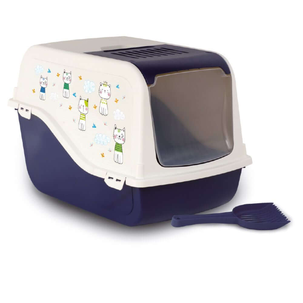 Croci Toilette Morgana Playful Cat 57X39X38cm - Zue For Pet Supplies Co.