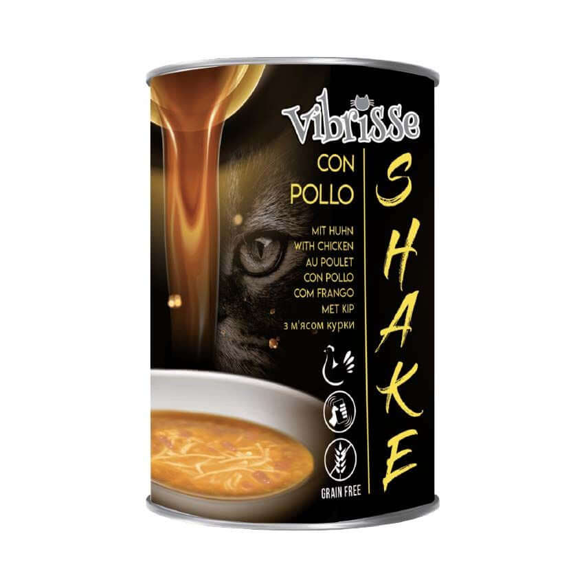 Croci Vibrisse Shake Chicken 135g - فيبريس شيك دجاج 135 جرام - طعام رطب للقطط - Zue For Pet Supplies Co.