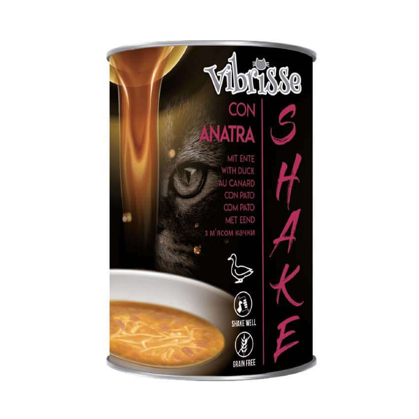 Croci Vibrisse Shake Duck 135g - فيبريس شيك البط 135 جرام - طعام رطب للقطط - Zue For Pet Supplies Co.