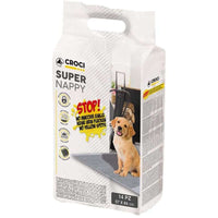 Croci Dog  Absor.Super Nappy Act.Carbon 57X84cm 14pcs. - Zue For Pet Supplies Co.