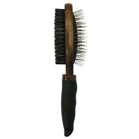 Croci Double Brush Barbershop 25X6.7X6cm - فرشاة حلاقة مزدوجة مقاس 25×6.7×6 سم - مستلزمات النظافة والعناية والرعاية - Zue For Pet Supplies Co.