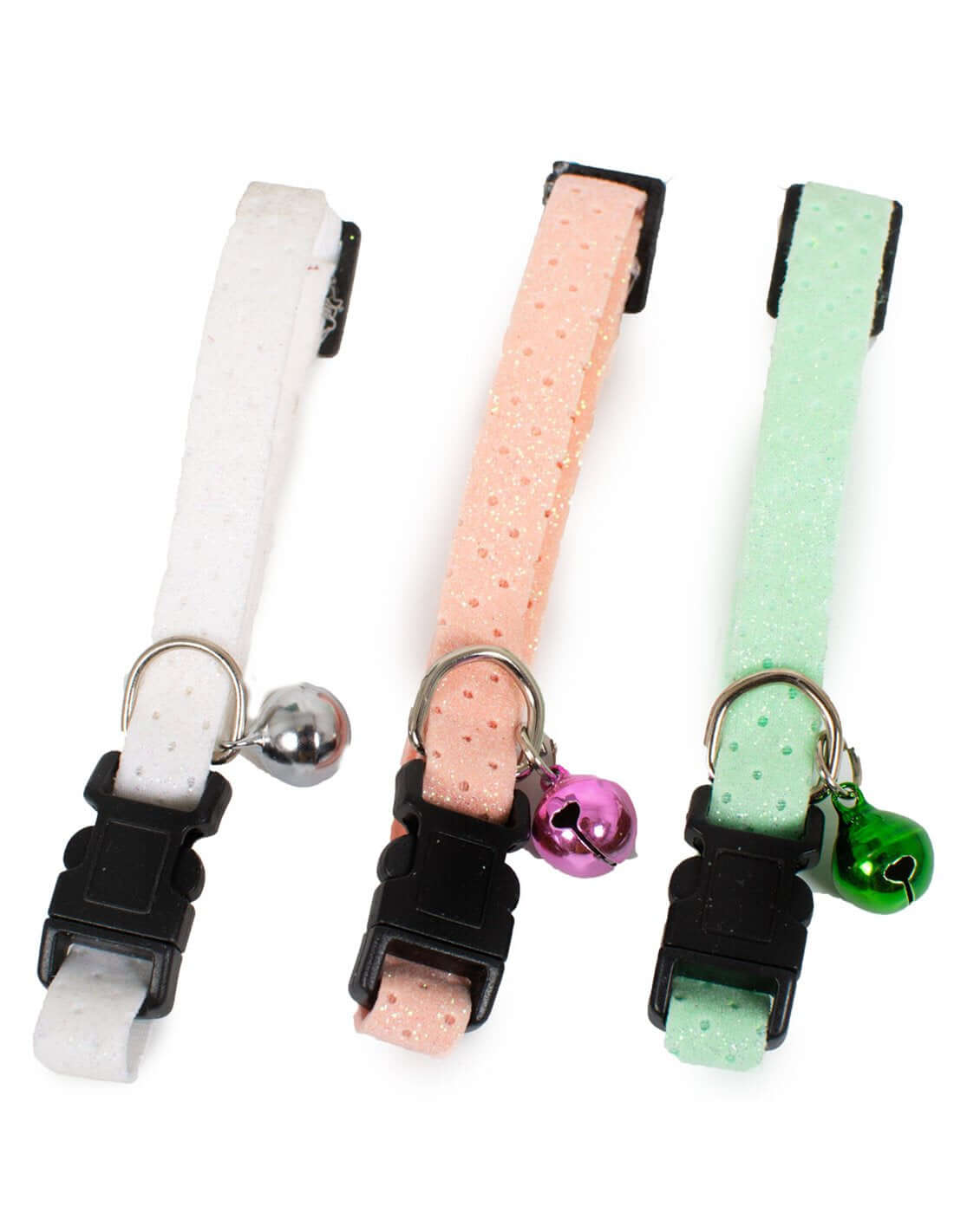 Farm Company Glitter Cat Collar with Safety Buckle 10mmx30cm - طوق للقطط - Zue For Pet Supplies Co.