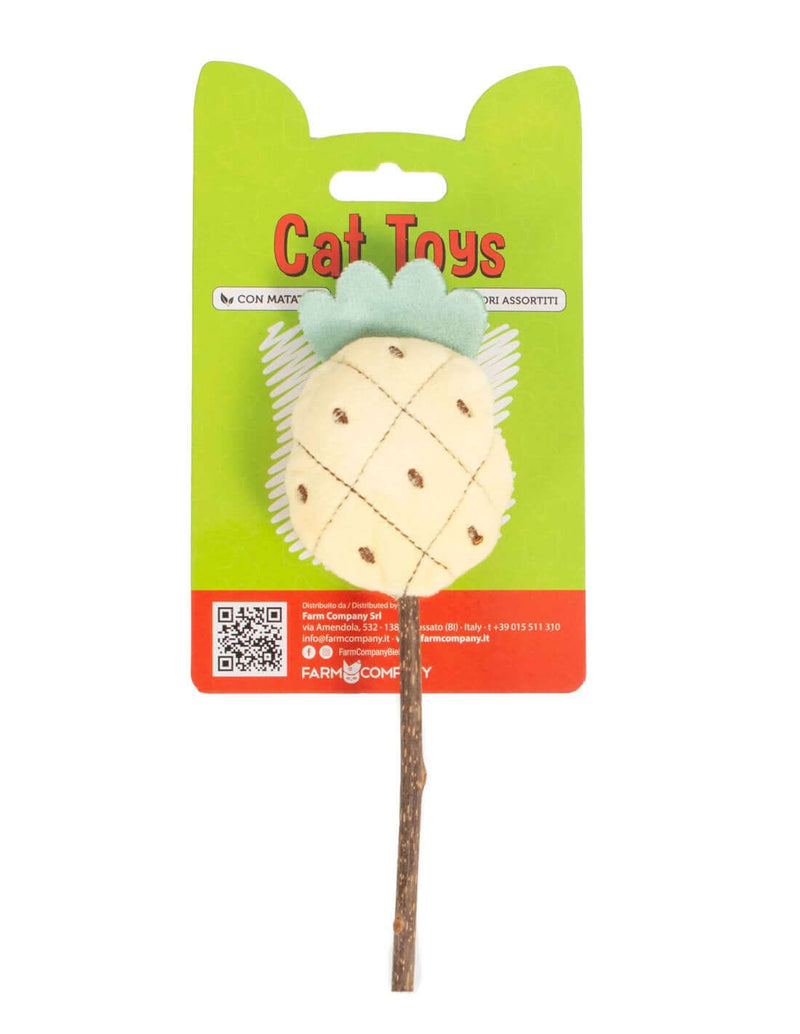 Farm Company Plush and Matatabi Cat Toy Assorted - 15cm - العاب القطط - Zue For Pet Supplies Co.