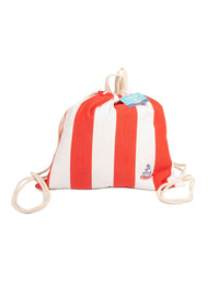 Farm Company Sailing Pet collection Woman Backpack Made in Italy white/red 28X32cm - اكسسوارات الكلاب - Zue For Pet Supplies Co.