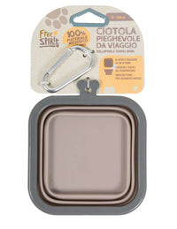 Farm Company Free Spirit Travel Collapsible Bowl Asstd. Colors - M/L 1000ml - وعاء للحيوانات الأليفة - Zue For Pet Supplies Co.