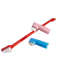 Farm Company 3 pieces toothbrush set - مستلزمات الحيوانات الأليفة - Zue For Pet Supplies Co.