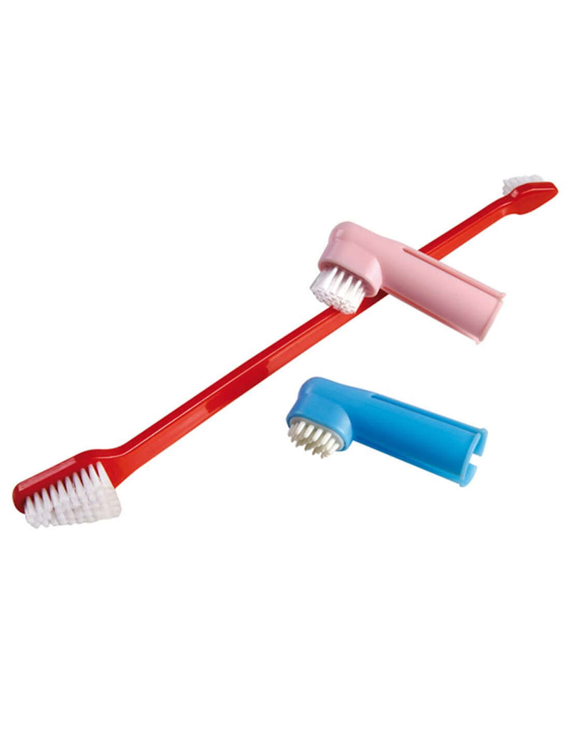 Farm Company 3 pieces toothbrush set - مستلزمات الحيوانات الأليفة - Zue For Pet Supplies Co.