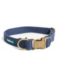 Farm Company Green Soybean Adj. Collar Blue Navy - 2.5x38 60cm - طوق الكلاب - Zue For Pet Supplies Co.
