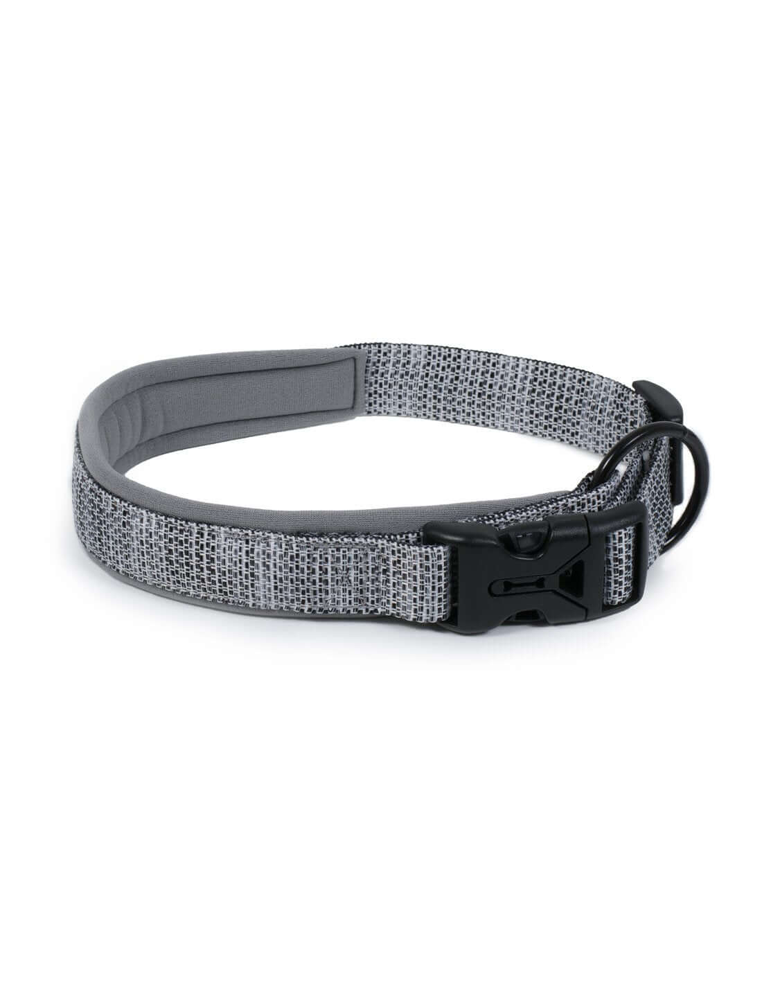 Farm Company Nylon Deluxe Collar Silver Grey - 15mmx30 35 cm - طوق الكلاب - Zue For Pet Supplies Co.