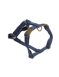 Farm Company Green Soybean Adjustable Harness Blue Navy - 2.5x60 80cm - مجموعة رباط تحكم وصدرية للكلاب - Zue For Pet Supplies Co.