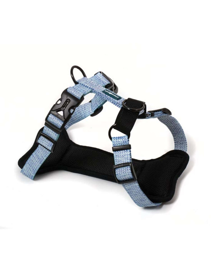Farm Company Nylon Deluxe Harness Blu Navy - L 25mmx58 71cm - مجموعة رباط تحكم وصدرية للكلاب - Zue For Pet Supplies Co.