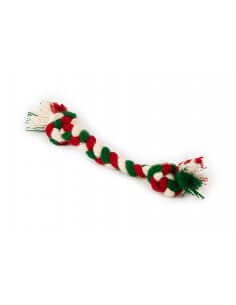 Farm Comapny Green recycled wool Made in Italy 2 knots braid - S - ألعاب الكلاب - Zue For Pet Supplies Co.
