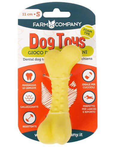 Farm Company Foam TPR Dental Bone - L size 17cm - ألعاب الكلاب - Zue For Pet Supplies Co.