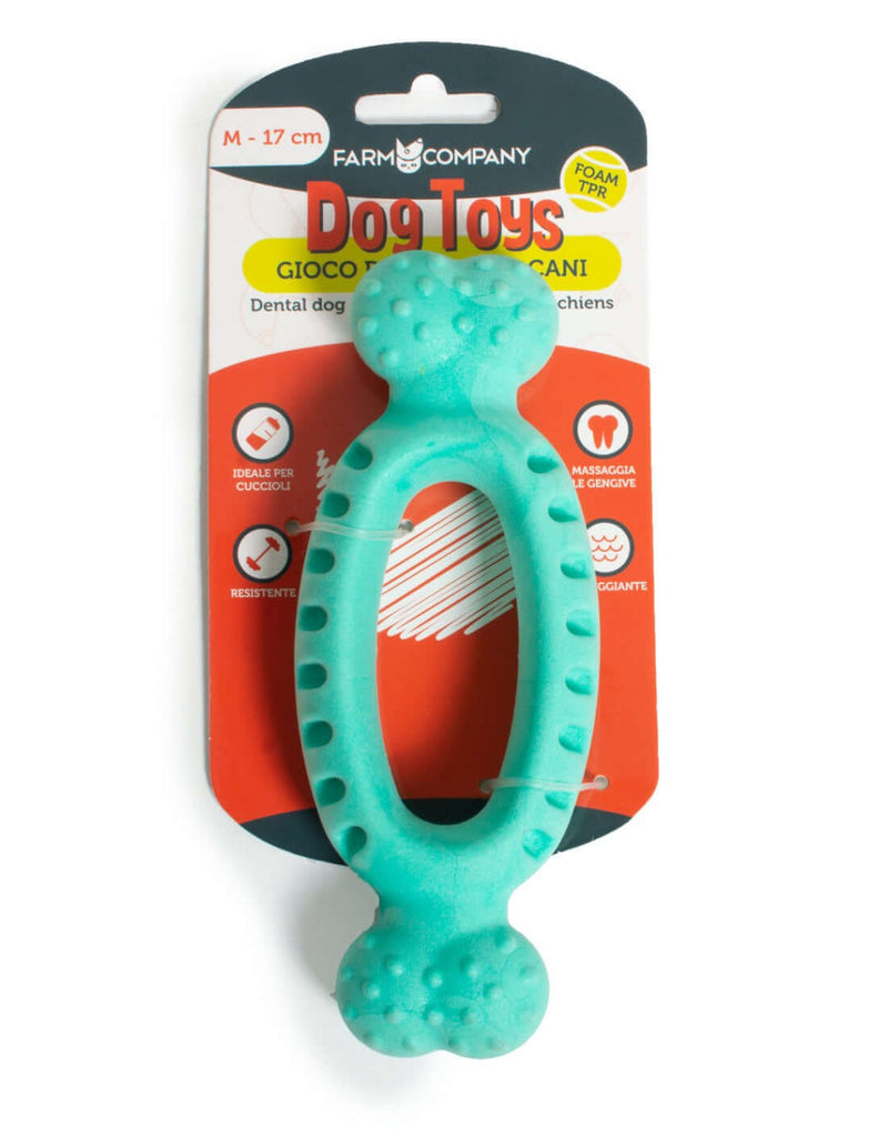 Farm Company Foam TPR Wish Bone Toy - 17cm - ألعاب الكلاب - Zue For Pet Supplies Co.