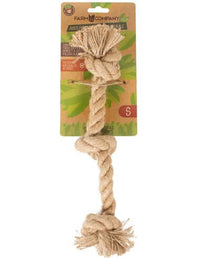 Farm Company Green Rope Toy 3knots - Small - ألعاب الكلاب - Zue For Pet Supplies Co.