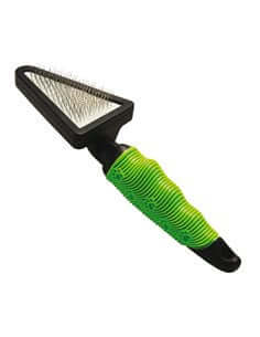 Farm Company FC Soft slicker brush triangle shape with rubber soft grip - Zue For Pet Supplies Co.