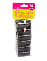 Farm Company Fidoroll Multipack refills Black - 12x20bags - مستلزمات النظافة والعناية والرعاية - Zue For Pet Supplies Co.