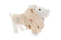 Ferribiella Bath Robe L Beige - ملابس للحيوانات الأليفة - Zue For Pet Supplies Co.