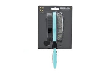 Ferribiella Double Iron  Brush +Bristles  Large - اكسسوارات الكلاب - Zue For Pet Supplies Co.