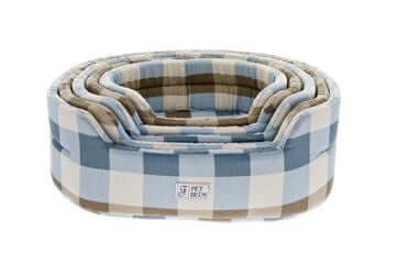 Ferribiella Oval Beds 40cm Light Blue (per pc.) - سرير للحيوانات الأليفة - Zue For Pet Supplies Co.