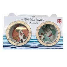 Ferribiella Aquarelle Dog Bowls 450ml 13.7X13.7X4cm - وعاء للحيوانات الأليفة - Zue For Pet Supplies Co.