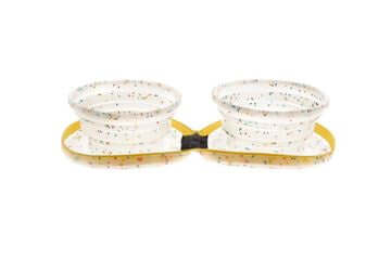 Ferribiella Confetti Compact Bowl 2x350ml - Zue For Pet Supplies Co.