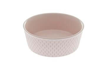 Ferribiella Galatea Porcel Bowl 12mmX4.5cm 300ml Pink - وعاء للحيوانات الأليفة - Zue For Pet Supplies Co.