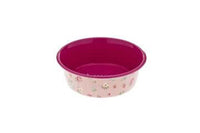 Ferribiella Pattern Bowl D.11cm XS 290ml Pink - Zue For Pet Supplies Co.