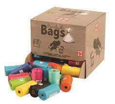Ferribiella Colored Rolls Display 20bags (per pc.) - مستلزمات النظافة والعناية والرعاية - Zue For Pet Supplies Co.