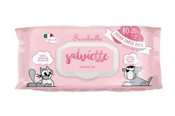 Ferribiella Dis. Wet Wipes Sensitive 80sheets - مستلزمات النظافة والعناية والرعاية - Zue For Pet Supplies Co.