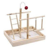 Flamingo Playground For Birds Medium 28.5X23X24.5cm - اكسسوارات الطيور - Zue For Pet Supplies Co.